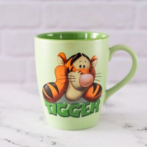 Green Disney Store Winnie the Pooh Tigger Mug